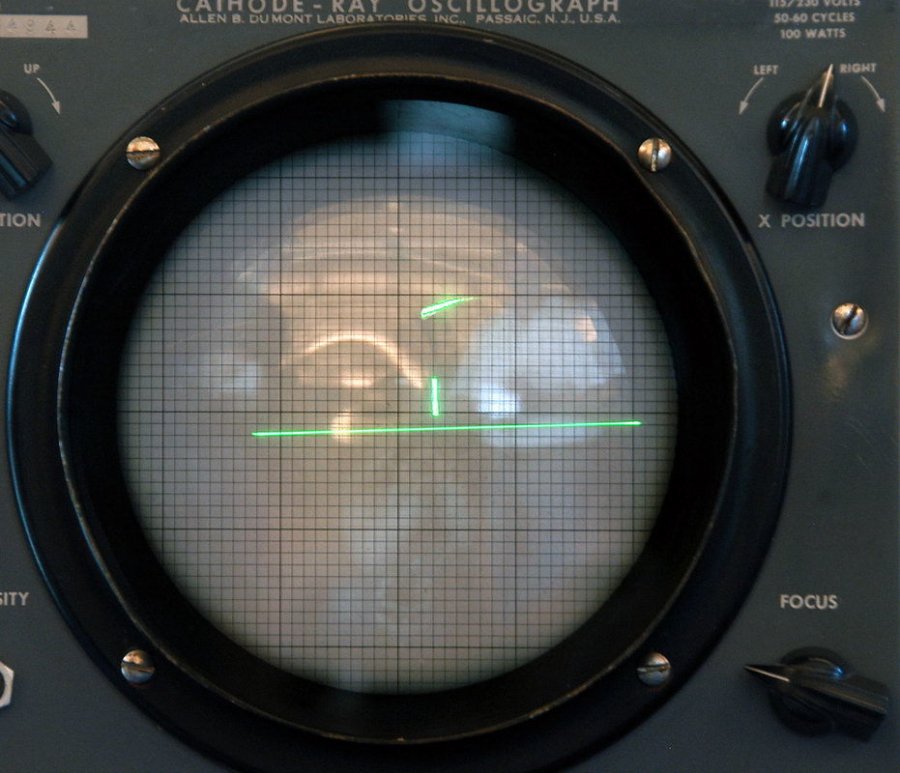 Le jeu de tennis sur oscilloscope, en 1958